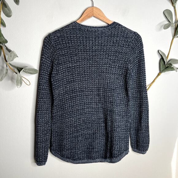 Jeanne Pierre Blue Crew Neck Sweater - Picture 4 of 4